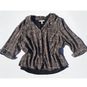 J.M. Collection Woman Lightweight Lined Blouse